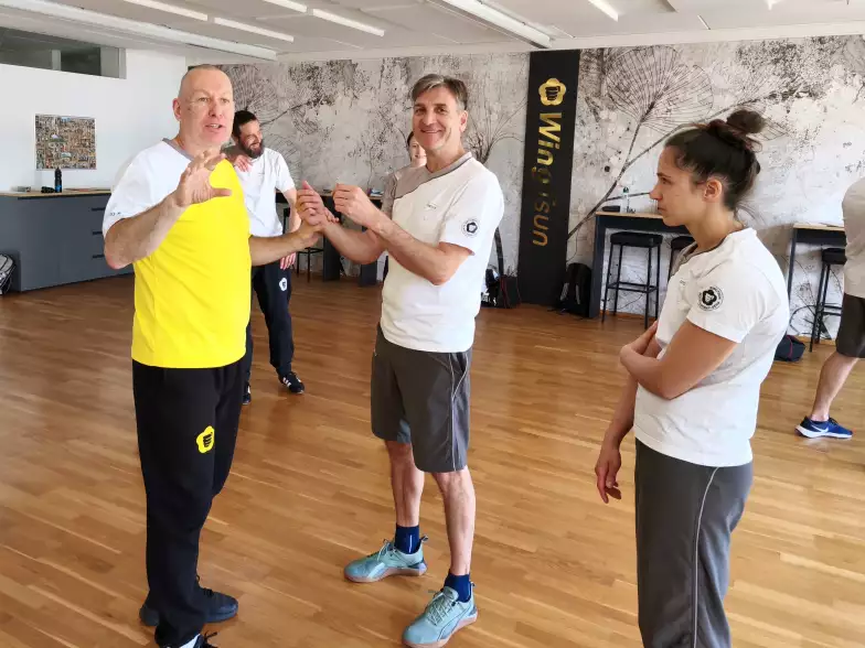 Spaß beim Training